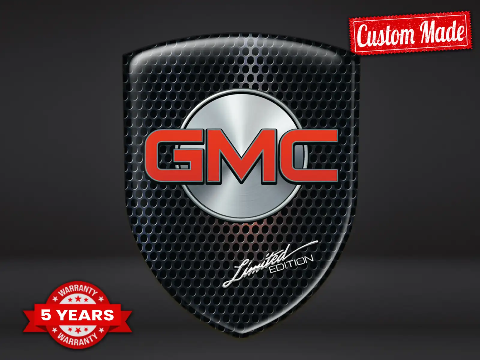 GMC Fensteraufkleber Auto Sportlich Premium Anpassbar